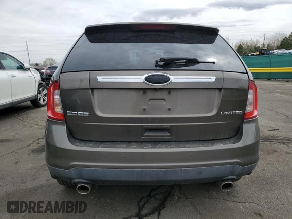 2011 Ford Edge Limited with VIN 2FMDK3KCXBBB03699, listed as a Copart auction lot 52440865 with 169,466 mi miles and Salvage Title. Bid and sale history available at carsss.com. Image 6.