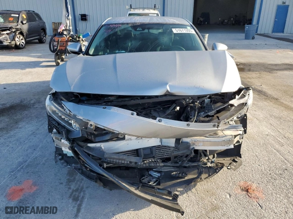 2019 Honda Accord Sedan LX 1.5T with VIN 1HGCV1F10KA129326, listed as a Copart auction lot 51671205 with 69,687 mi miles and Salvage Title. Bid and sale history available at carsss.com. Image 5.