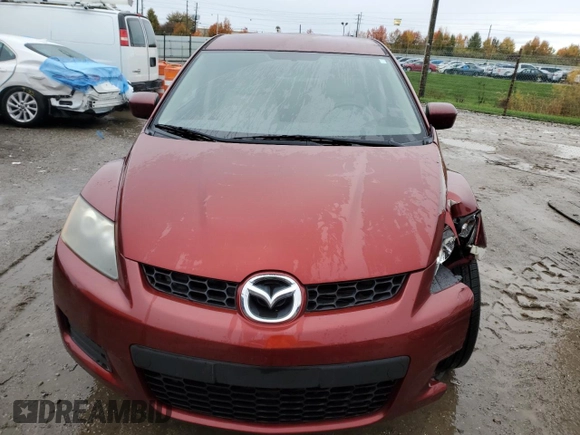 2007 Mazda CX-7 Sport with VIN JM3ER293370158676, listed as a Copart auction lot 81579654 with 130,682 mi miles and Salvage Title. Bid and sale history available at carsss.com. Image 5.