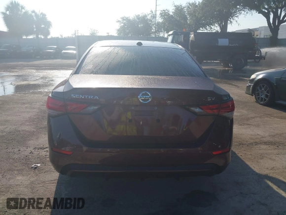 2021 Nissan Sentra SV with VIN 3N1AB8CV6MY267856, listed as a IAAI auction lot 42162019 with 48,165 mi miles and . Bid and sale history available at DreamBid. Image 16.
