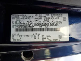 2011 Ford Econoline Cargo Commercial with VIN 1FTNE1EW3BDA73997, listed as a Copart auction lot 47467815 with 42,261 mi miles and Clean Title. Bid and sale history available at DreamBid. Image 13.