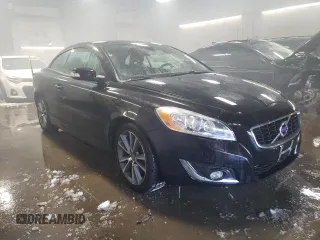 2013 Volvo C70 T5 with VIN YV1672MC6DJ138187, listed as a Copart auction lot 45564525 with 168,861 mi miles and Salvage Title. Bid and sale history available at carsss.com. Image 4.