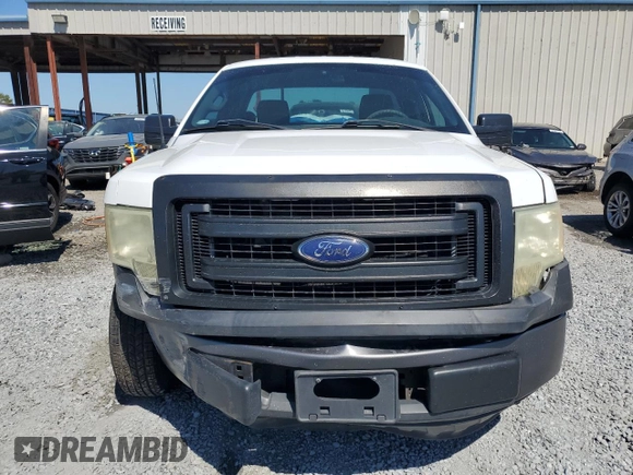 2013 Ford F-150 XL with VIN 1FTMF1CM7DKF24521, listed as a Copart auction lot 53161425 with 128,518 mi miles and Salvage Title. Bid and sale history available at carsss.com. Image 5.