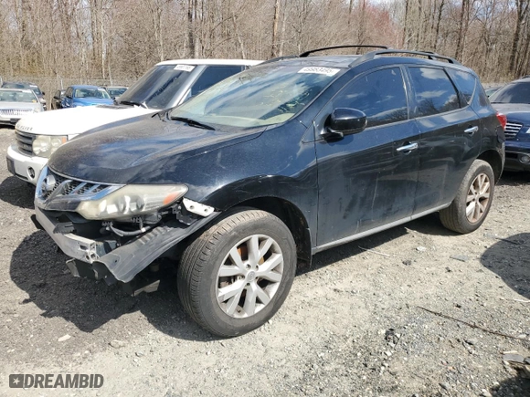 2012 Nissan Murano SL with VIN JN8AZ1MW8CW203111, listed as a Copart auction lot 49983495 with 0 mi miles and Salvage Title. Bid and sale history available at carsss.com. Image 1.
