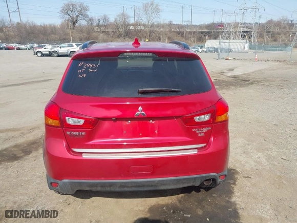 2017 Mitsubishi Outlander Sport SEL 2.4 with VIN JA4AR4AWXHZ017846, listed as a IAAI auction lot 41785672 with 149,558 mi miles. Bid and sale history available at carsss.com. Image 16.
