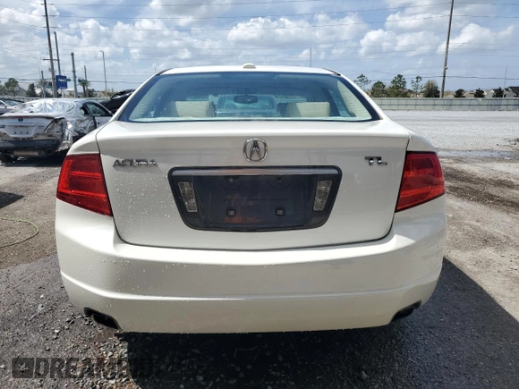 2004 Acura TL with VIN 19UUA66284A046588, listed as a Copart auction lot 47814095 with 152,355 mi miles and Salvage Title. Bid and sale history available at carsss.com. Image 6.