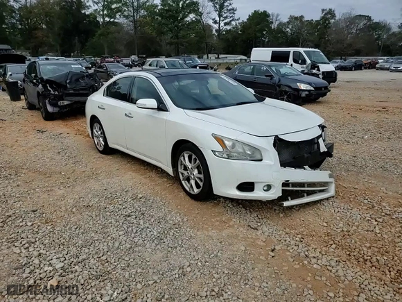 2014 Nissan Maxima 3.5 SV w/Premium Pkg with VIN 1N4AA5APXEC474897, listed as a Copart auction lot 42058775 with 182,601 mi miles and Salvage Title. Bid and sale history available at carsss.com. Image 11.