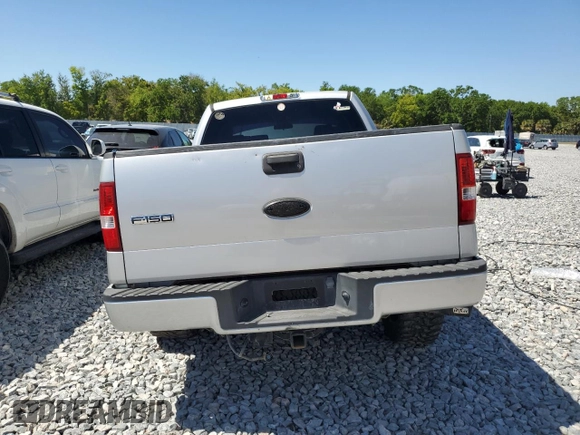 2006 Ford F-150 XLT with VIN 1FTPX14516NA64548, listed as a Copart auction lot 49495875 with 0 mi miles and Salvage Title. Bid and sale history available at carsss.com. Image 6.