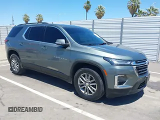 2022 Chevrolet Traverse LT Cloth z VIN 1GNERGKW3NJ171548, wystawiony jako IAAI lot #42506970 z przebiegiem 39 719 mil mil oraz . Historia ofert i sprzedaży dostępna na DreamBid. Obrazek 1.