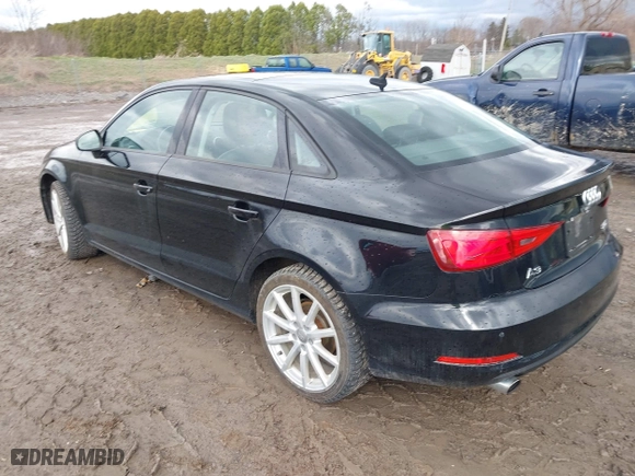 2016 Audi A3 2.0T Premium with VIN WAUB8GFF9G1009335, listed as a IAAI auction lot 41944319 with 132,946 mi miles. Bid and sale history available at carsss.com. Image 3.