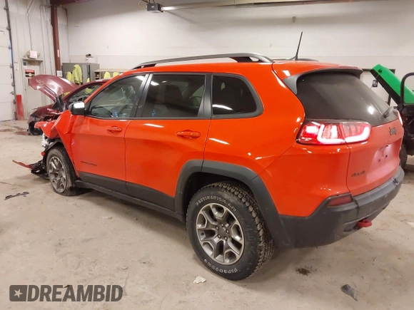 2021 Jeep Cherokee Trailhawk с VIN 1C4PJMBX2MD236855, выставлен на аукционе IAAI как лот 41254855 с пробегом 18 452 миль миль и . История ставок и продаж доступна на DreamBid. Изображение 3.
