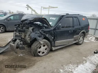 2003 Ford Expedition Eddie Bauer с VIN 1FMFU18L73LB39849, выставлен на аукционе Copart как лот 45217215 с пробегом Не указан миль и Списание • Salvage title. История ставок и продаж доступна на DreamBid. Изображение 1.