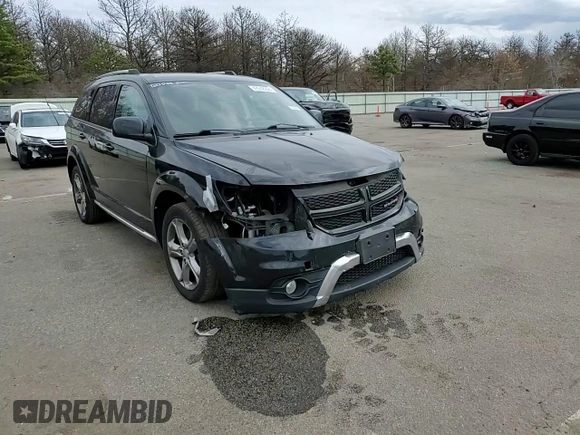 2017 Dodge Journey Crossroad Plus with VIN 3C4PDDGGXHT578201, listed as a Copart auction lot 47248924 with 81,357 mi miles and Salvage title. Bid and sale history available at DreamBid. Image 11.