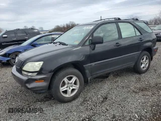 2001 Lexus RX 300 with VIN JTJHF10U610222664, listed as a Copart auction lot 51611425 with 153,411 mi miles and Clean Title. Bid and sale history available at carsss.com. Image 1.