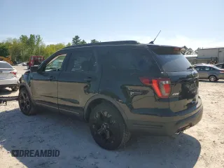 2019 Ford Explorer Sport with VIN 1FM5K8GT0KGB32227, listed as a Copart auction lot 56478445 with 39,980 mi miles and Salvage title. Bid and sale history available at DreamBid. Image 2.