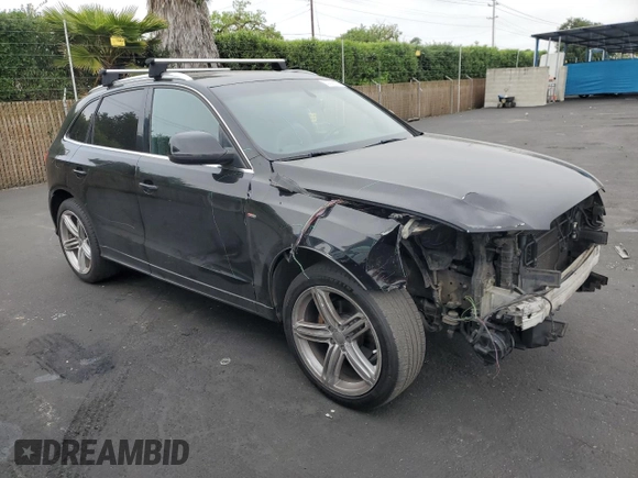 2011 Audi Q5 Premium Plus with VIN WA1DKAFP2BA060570, listed as a Copart auction lot 53668585 with 133,250 mi miles and Salvage title. Bid and sale history available at DreamBid. Image 4.