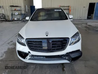 2020 Mercedes-Benz S 65 AMG with VIN W1KUG7KB5LA530117, listed as a Copart auction lot 52976995 with 11,363 mi miles and Non repairable. Bid and sale history available at DreamBid. Image 5.
