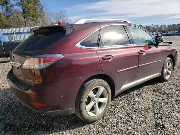 2014 Lexus RX 350 with VIN 2T2BK1BA8EC245362, listed as a Copart auction lot 47968265 with 103,327 mi miles and Salvage Title. Bid and sale history available at DreamBid. Image 3.