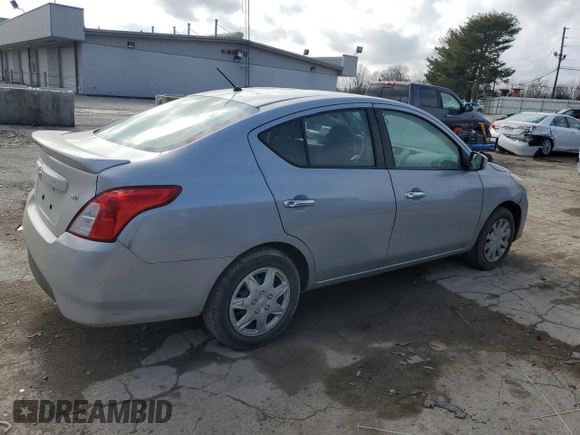 2018 Nissan Versa Sedan SV with VIN 3N1CN7AP7JL875490, listed as a Copart auction lot 43515035 with 74,194 mi miles and Salvage Title. Bid and sale history available at carsss.com. Image 3.