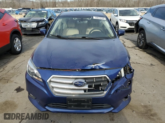 2017 Subaru Legacy Premium with VIN 4S3BNAF60H3055571, listed as a Copart auction lot 72813742 with 136,863 mi miles. Bid and sale history available at carsss.com. Image 5.