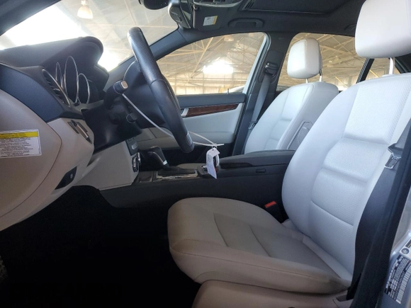 2013 Mercedes-Benz C 350 Sport with VIN WDDGF5HBXDA863667, listed as a Copart auction lot 88227225 with 79,624 mi miles and Salvage Title. Bid and sale history available at DreamBid. Image 7.