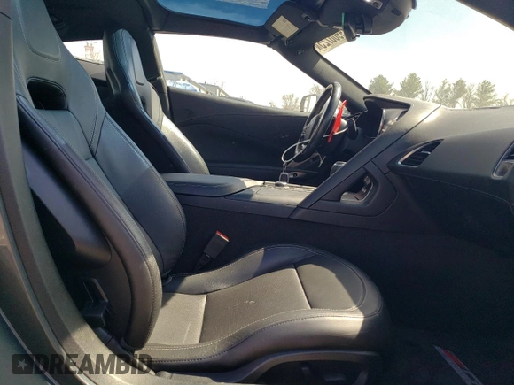2017 Chevrolet Corvette Grand Sport 1LT with VIN 1G1YW2D79H5106328, listed as a Copart auction lot 49966725 with 26,413 mi miles and Salvage Title. Bid and sale history available at carsss.com. Image 10.