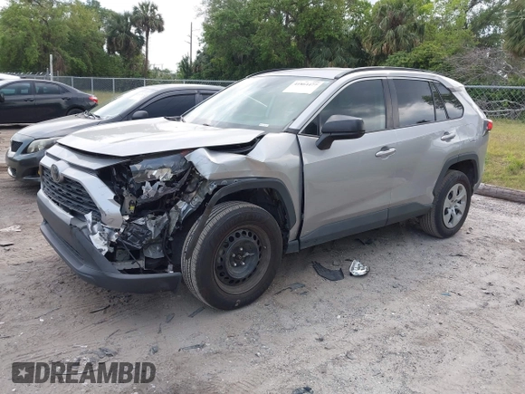 2020 Toyota RAV4 LE with VIN 2T3H1RFV2LC063920, listed as a IAAI auction lot 41864477 with 123,602 mi miles. Bid and sale history available at carsss.com. Image 17.