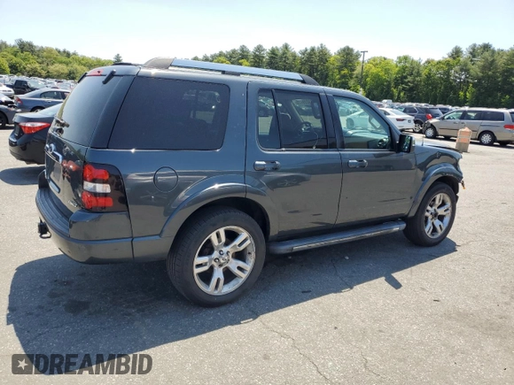 2010 Ford Explorer Limited with VIN 1FMEU8FE2AUA72433, listed as a Copart auction lot 59229735 with 228,387 mi miles and Salvage title. Bid and sale history available at DreamBid. Image 3.