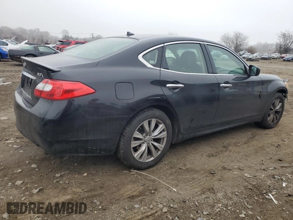 2011 Infiniti M with VIN JN1BY1AR5BM372565, listed as a Copart auction lot 84154384 with 318,255 mi miles and Salvage Title. Bid and sale history available at carsss.com. Image 3.