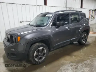 2017 Jeep Renegade Sport с VIN ZACCJBAB3HPE74309, выставлен на аукционе Copart как лот 55518955 с пробегом 158 301 миль миль и Списание • Salvage title. История ставок и продаж доступна на DreamBid. Изображение 1.