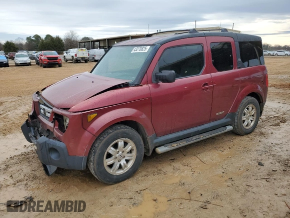 2007 Honda Element EX with VIN 5J6YH28767L003383, listed as a Copart auction lot 43270825 with 275,894 mi miles and Salvage Title. Bid and sale history available at DreamBid. Image 1.