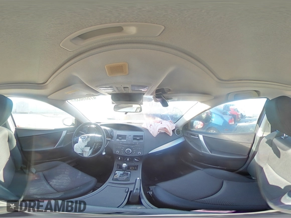 2012 Mazda 3 s Touring with VIN JM1BL1V59C1503499, listed as a Copart auction lot 47689635 with 99,291 mi miles and Salvage Title. Bid and sale history available at carsss.com. Image 14.