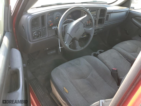 2005 GMC Sierra 1500 Work Truck with VIN 1GTEC14XX5Z108753, listed as a Copart auction lot 71216184 with 179,072 mi miles and Clean Title. Bid and sale history available at carsss.com. Image 8.