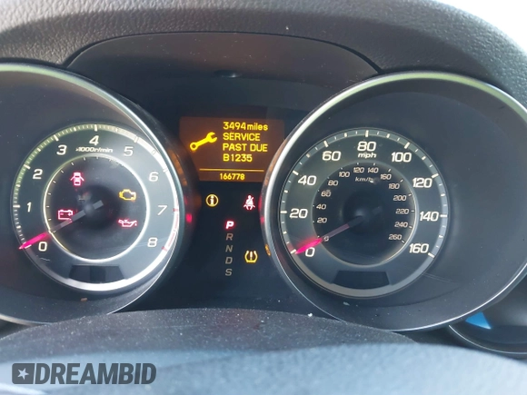 2010 Acura MDX Technology Pkg with VIN 2HNYD2H65AH525722, listed as a IAAI auction lot 41729833 with 166,778 mi miles. Bid and sale history available at carsss.com. Image 7.