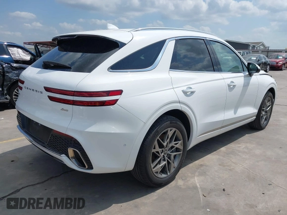 2023 Genesis GV70 2.5T with VIN KMUMADTB7PU139111, listed as a IAAI auction lot 42391876 with 13,157 mi miles and . Bid and sale history available at DreamBid. Image 4.