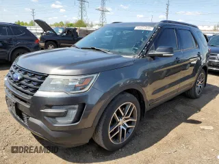 2016 Ford Explorer Sport z VIN 1FM5K8GT8GGC68063, wystawiony jako Copart lot #55601335 z przebiegiem 159 078 mil mil oraz Czysty tytuł • Clean title. Historia ofert i sprzedaży dostępna na DreamBid. Obrazek 1.