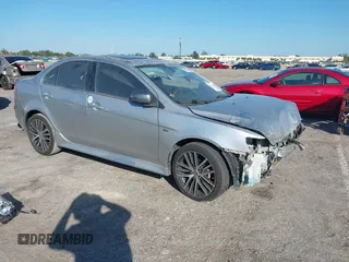 2017 Mitsubishi Lancer ES with VIN JA32V2FW1HU000481, listed as a IAAI auction lot 41316272 with 107,115 mi miles. Bid and sale history available at carsss.com. Image 1.