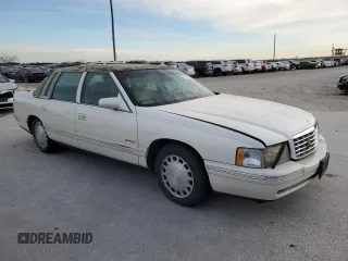 1999 Cadillac DeVille z VIN 1G6KD54Y8XU790082, wystawiony jako Copart lot #87709165 z przebiegiem 112 485 mil mil oraz Czysty tytuł • Clean title. Historia ofert i sprzedaży dostępna na DreamBid. Obrazek 4.