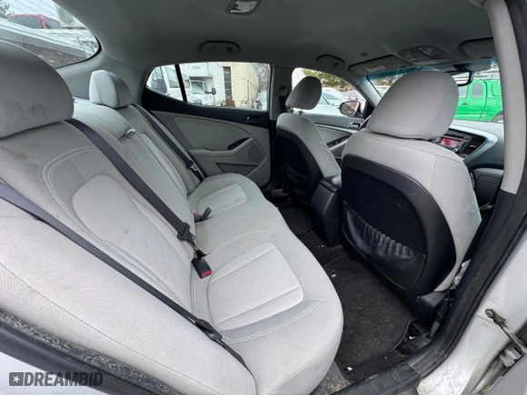2011 Kia Optima LX with VIN KNAGM4A76B5135203, listed as a Copart auction lot 52312725 with 158,816 mi miles and Clean Title. Bid and sale history available at carsss.com. Image 6.