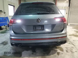 2024 Volkswagen Tiguan SE R-Line Black with VIN 3VV8B7AX9RM030160, listed as a Copart auction lot 53003965 with 12,381 mi miles and Salvage title. Bid and sale history available at DreamBid. Image 6.