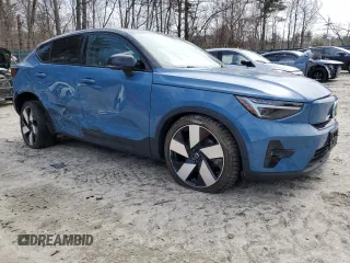 2022 Volvo C40 Recharge Pure Electric Ultimate with VIN YV4ED3GB0N2004416, listed as a Copart auction lot 49156394 with 50,873 mi miles and Salvage Title. Bid and sale history available at carsss.com. Image 4.