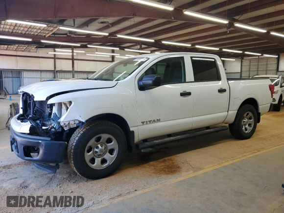 2017 Nissan Titan SV z VIN 1N6AA1EJ5HN556261, wystawiony jako Copart lot #55049185 z przebiegiem 107 396 mil mil oraz Szkoda całkowita • Salvage title. Historia ofert i sprzedaży dostępna na DreamBid. Obrazek 1.