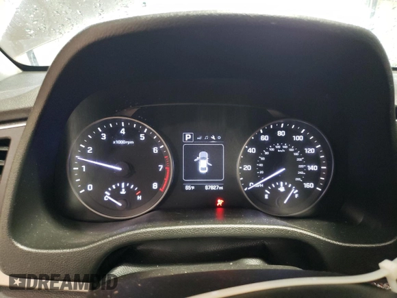 2018 Hyundai Elantra SEL z VIN 5NPD84LF3JH378206, wystawiony jako Copart lot #56584195 z przebiegiem 67 827 mil mil oraz Szkoda całkowita • Salvage title. Historia ofert i sprzedaży dostępna na DreamBid. Obrazek 9.