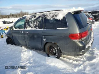 2008 Honda Odyssey EX with VIN 5FNRL38458B502927, listed as a Copart auction lot 44243425 with 317,719 mi miles and Salvage Title. Bid and sale history available at carsss.com. Image 2.