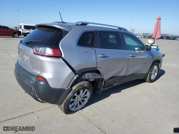 2019 Jeep Cherokee Latitude with VIN 1C4PJLCB6KD285423, listed as a Copart auction lot 89021635 with 148,473 mi miles and Salvage Title. Bid and sale history available at carsss.com. Image 3.