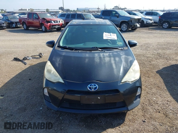 2012 Toyota Prius One with VIN JTDKDTB3XC1504575, listed as a IAAI auction lot 41866455 with 168,254 mi miles and . Bid and sale history available at DreamBid. Image 12.