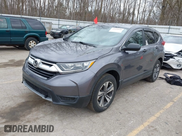 2018 Honda CR-V LX with VIN 2HKRW6H33JH233527, listed as a IAAI auction lot 41844010 with 50,132 mi miles. Bid and sale history available at carsss.com. Image 2.