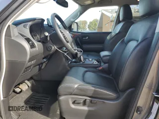 2023 Nissan Armada SV with VIN JN8AY2AC1P9182335, listed as a Copart auction lot 87447854 with 45,112 mi miles and Salvage Title. Bid and sale history available at carsss.com. Image 7.