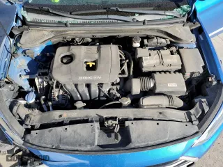 2017 Hyundai Elantra SE with VIN KMHD84LF9HU383146, listed as a Copart auction lot 46671735 with 0 mi miles and Salvage Title. Bid and sale history available at carsss.com. Image 11.