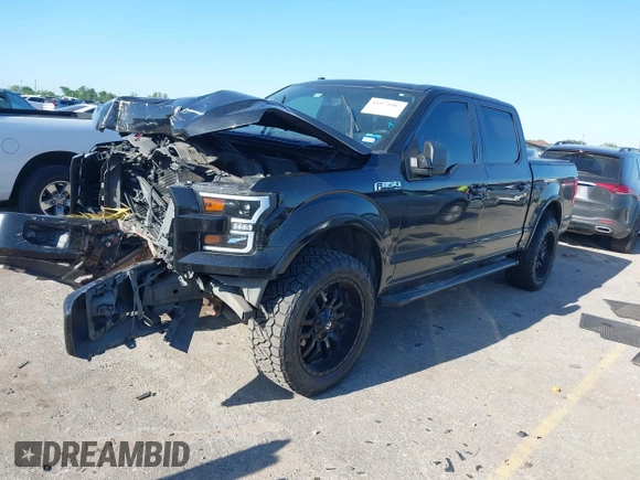 2017 Ford F-150 XL with VIN 1FTEW1EF2HKC96338, listed as a IAAI auction lot 41973507 with 117,342 mi miles. Bid and sale history available at carsss.com. Image 17.